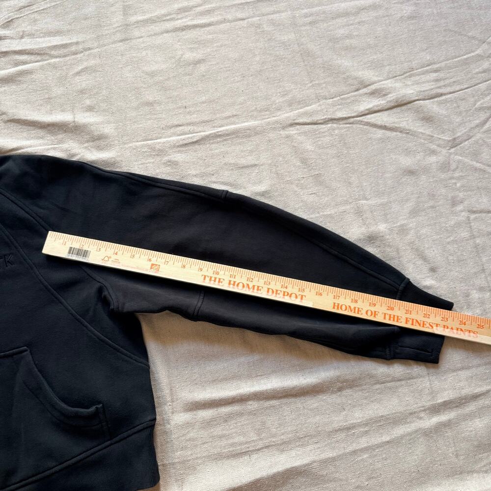 Lululemon Sweatshirt Womens M/L Scuba Quarter Zip Pull Over Cropped Thumb Holes - Picture 5 of 11
